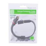 Cáp Audio 3.5mm âm ra 2 RCA dương 20cm Ugreen UG-10561