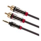 Cáp Audio 3.5mm ra 2 RCA Monter Icable 1000 (2.13m)
