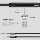 Cáp Audio 3.5mm Remax S120 có mic đàm thoại (Trắng)