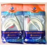 Cáp Audio đầu 1 ra 2 chuẩn 3,5mm dài 3m