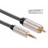 Cáp Audio digital 3.5mm to RCA Coaxial 2m Ugreen 20733
