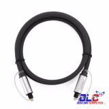 Cáp audio quang (Toslink, Optical) 3M Ugreen 10541 vỏ nhôm cao cấp (Đen)