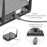 Cáp Audio Quang (Toslink, Optical) dài 1,5m Ugreen - 10769 (Xám)