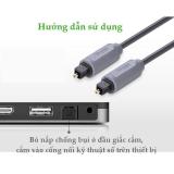 Cáp Audio Quang (Toslink, Optical) dài 1,5m Ugreen - 10769 (Xám)