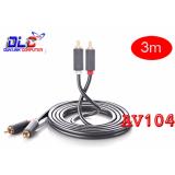 Cáp AV hoa sen 2 đầu RCA dài 3M Ugreen 10519