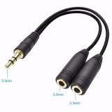High Quality 1 to 2 Port 3.5 Audio Splitter Cable