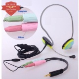 Cáp chia Audio 3.5mm ra mic và loa (Đen)