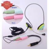 Cáp chia Audio 3.5mm ra mic và loa (Đen)