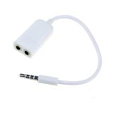 Cáp chia cổng tai nghe 3.5mm từ 1 ra 2 phone  đa năng