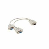 Cáp chia VGA 1 cổng ra 2 cổng trắng giá rẻ
