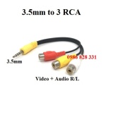 Cáp chuyển 3.5mm to AV (Video + Audio L / R)