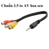 Cáp chuyển 3.5mm to AV (Video + Audio L / R) cao cấp