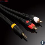Cáp chuyển audio 3.5mm sang AV JSJ-332