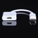Cáp chuyển display port sang hdmi trắng, đen