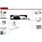 [HCM]Cáp chuyển đổi từ HDMI qua VGA Audio