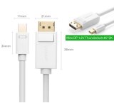 Cáp chuyển đổi Mini DisplayPort to Displayport 2m Ugreen 10408
