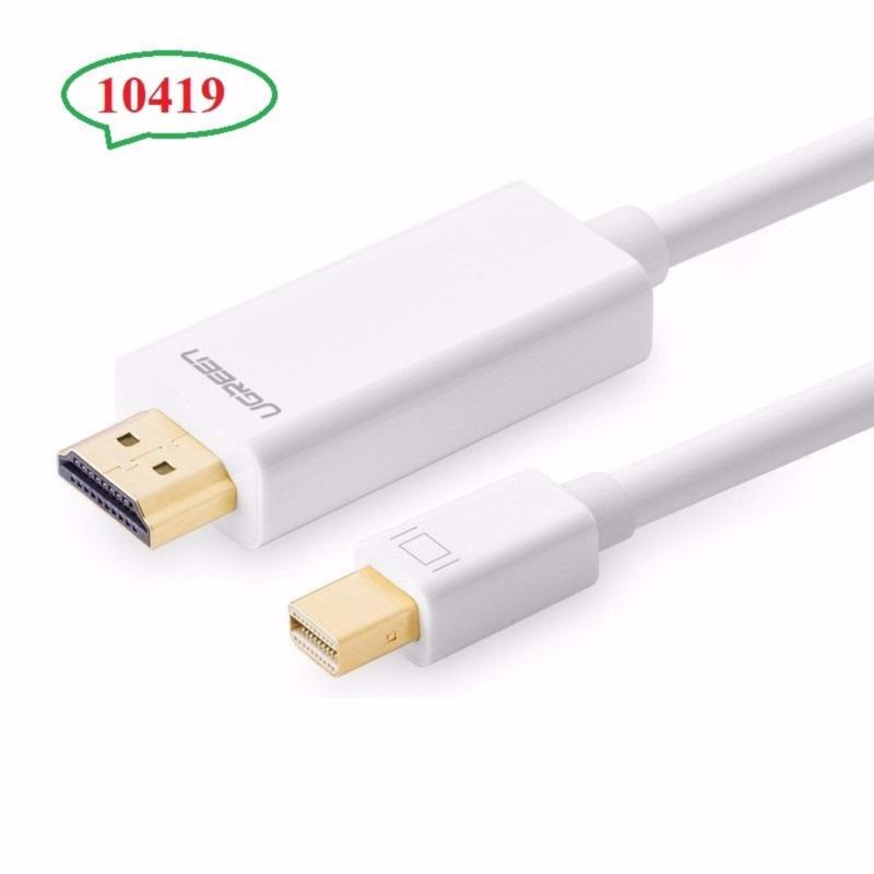 Bảng giá Cáp chuyển đổi mini DisplayPort to HDMI 3m Ugreen 10419 (trắng) Phong Vũ