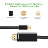 Cáp chuyển đổi mini DisplayPort to HDMI Ugreen 10436 3M (Đen)
