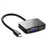 Cáp chuyển đổi mini displayport to vga + hdmi ugreen 10439