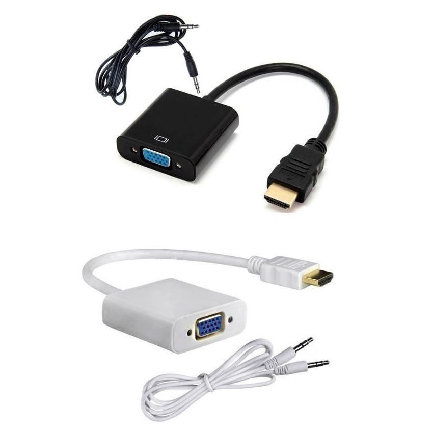 Cáp chuyển đổi từ HDMI qua VGA có âm thanh Audio