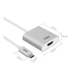 Cáp chuyển đổi USB 3.1 Type-C sang HDMI Unitek Y-6309