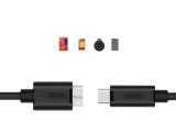 Cáp chuyển đổi USB 3.1 Type-C sang Micro B Unitek Y-C475BK