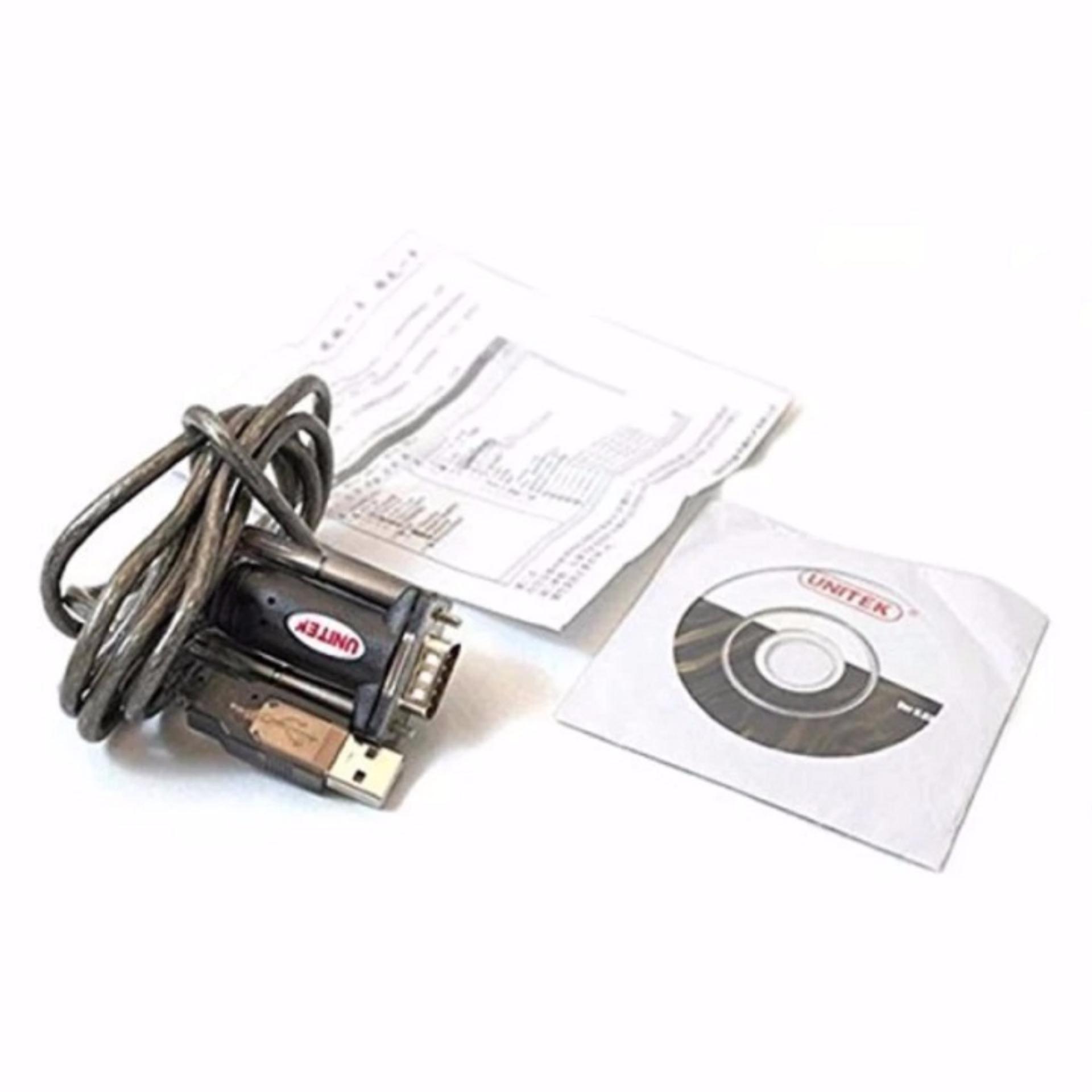 Cáp chuyển đổi USB sang RS232 (cổng COM 9 chân) Unitek Y-105