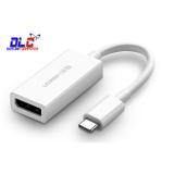 Cáp chuyển đổi USB Type C to Displayport (âm) Ugreen 40372