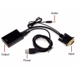 Cáp Chuyển Đổi VGA sang HDMI có audio cao cấp