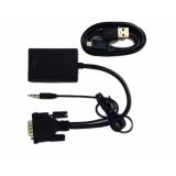 Cáp Chuyển Đổi VGA sang HDMI có audio cao cấp
