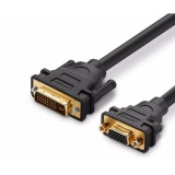 Cáp chuyển DVI 24+5 to VGA 15cm Ugreen 30499 (Đen)