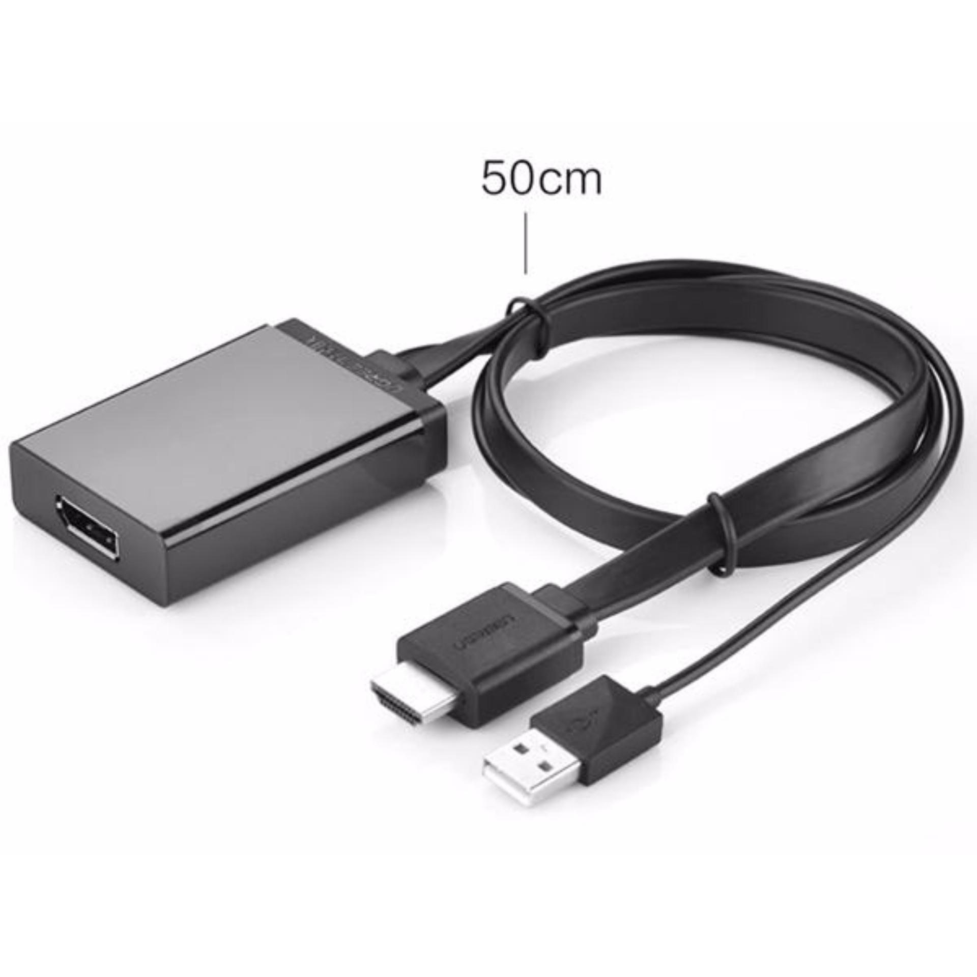 Cáp chuyển HDMI sang Displayport Ugreen 40238 (Đen)