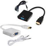 [HCM]Cáp chuyển HDMI sang VGA có Audio