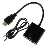 [HCM]Cáp chuyển HDMI sang VGA có Audio