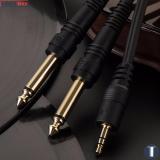 Cáp chuyển jack 3.5mm sang 2 jack 6.3mm 1m JSJ-414