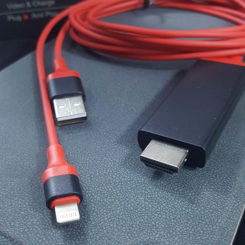 Cáp chuyển Lightning ra HDMI cho các dòng Iphone 5/6/7 Ipad Ipod