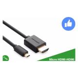 Cáp chuyển Micro HDMI sang HDMI dài 3 mét UGREEN 30104