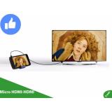 Cáp chuyển Micro HDMI sang HDMI dài 3 mét UGREEN 30104