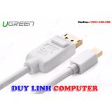 Cáp chuyển Mini Displayport to Displayport dài 2m Ugreen UG-10408
