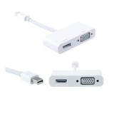 Cáp chuyển Mini Displayport to VGA + HDMI Gia Bách