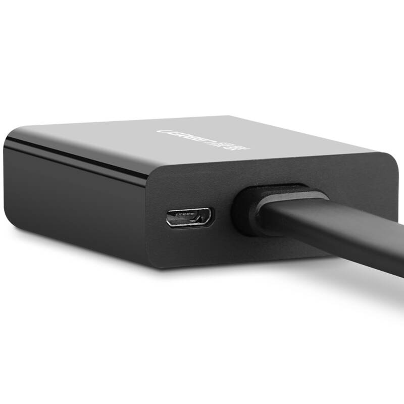 Cáp chuyển tín hiệu DVI-D (24+1) sang VGA ACTIVE (15 pin) UGREEN MM108 | 1920*1080/60Hz | Hàng phân phối chính hãng | Bảo hành 18 tháng | 40259