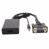 Cáp chuyển tín hiệu vga to hdmi audio full hd