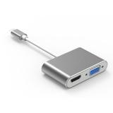 Cáp chuyển type c to hdmi/vga fullhd 3d 4kx2k