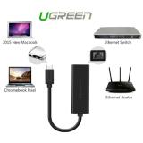 Bộ chuyển đổi USB Type C sang LAN 10/100 Mbps Ethernet UGREEN 30287