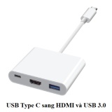 Cáp chuyển USB Type C sang HDMI và USB 3.0 giá rẻ