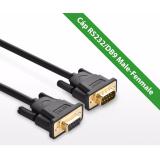 Cáp COM 1 đầu âm, 1 đầu dương (RS232/DB9) 1.5 mét UGREEN 20145 (màu đen)