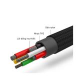 [ SIÊU RẺ ] CÁP DÙ SẠC NHANH 3 ĐẦU MICRO, LIGHTNING, TYPE C BAGI CB-AS12