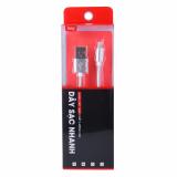[ SIÊU RẺ ] CÁP DÙ SIÊU BỀN SẠC NHANH BAGI CHO IPHONE, IPAD ( MÀU BẠC )
