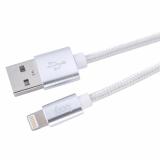 [ SIÊU RẺ ] CÁP DÙ SIÊU BỀN SẠC NHANH BAGI CHO IPHONE, IPAD ( MÀU BẠC )