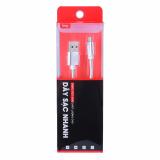 [ SIÊU RẺ ] CÁP DÙ SIÊU BỀN SẠC NHANH BAGI CỔNG MICRO USB ( MÀU BẠC )